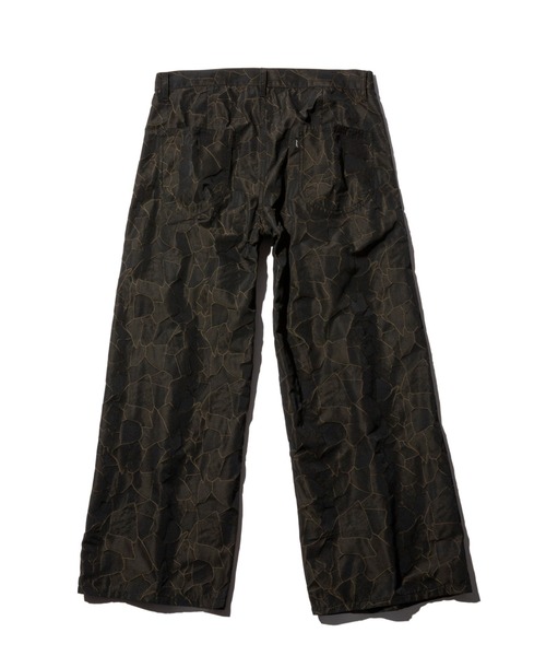 glamb パンツ Whole Pattern Wide Pants / ホールパターンワイド