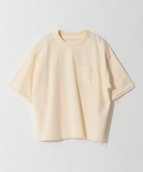 本日限定 メゾンスペシャル￤カットデザイントップス ベージュ 01 ユニセックス 本日限定 メゾンスペシャル￤カットデザイントップス ベージュ