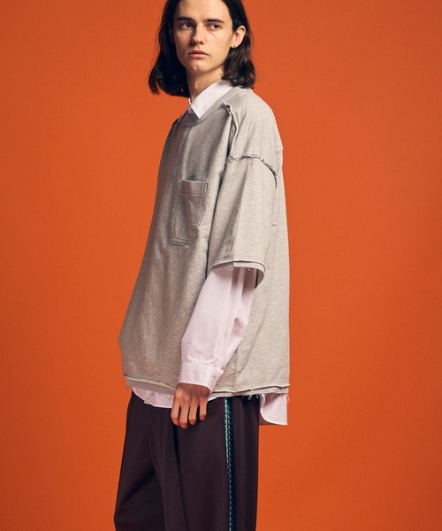 メゾンスペシャル トップス ユニセックス MAISON SPECIAL tシャツ 「ユニセックスアイテム」ミニ裏毛