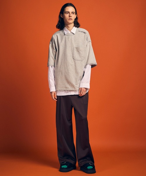 MAISON SPECIAL tシャツ 「ユニセックスアイテム」ミニ裏毛