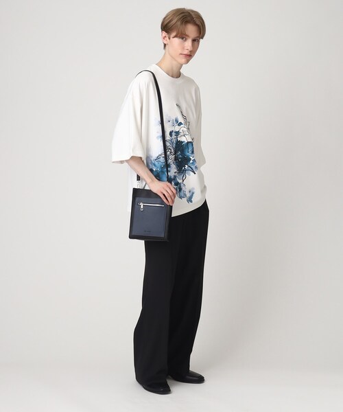 BXB ブラックバッグ フロントポケット付き XL テクニカル生地ベルトバッグ - ブラック | ZARA Japan / 日本