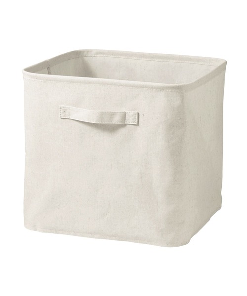 無印良品（MUJI） 収納 ポリエステル麻 ソフトボックス L 約幅35