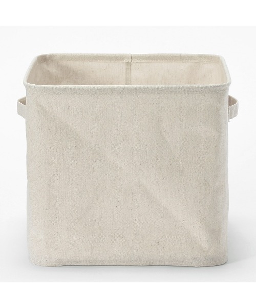 無印良品（MUJI） 収納 ポリエステル麻 ソフトボックス L 約幅35