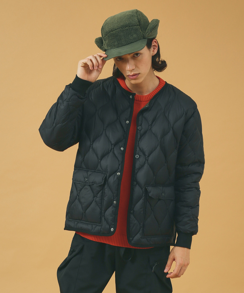 ダウン ダウンジャケット メンズ 「WEB限定」TAION MILITARY OVER SIZE CREW NECK JKT「UNISEX」ミリタリー｜zozo｜16