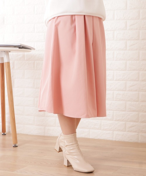 口コミ・レビュー評価が高いおすすめ人気商品の通販 Lace Ladies スカート ミモレ丈ハイウエストベーシックプリーツ レディースウェア