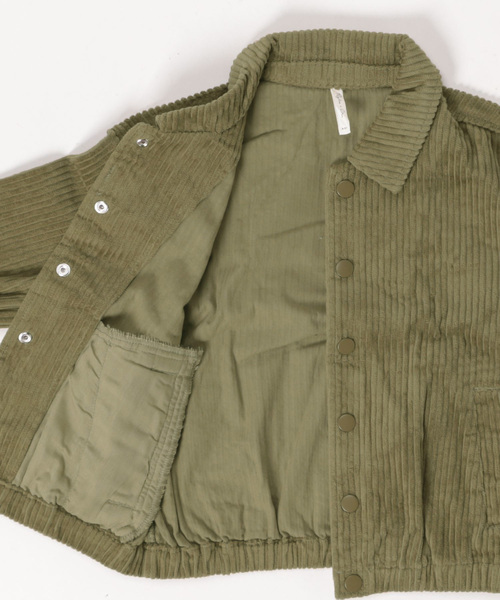 ベビー 「Bs」「it」「Rylee＋Cru」SNAP JACKET || MOSSの画像