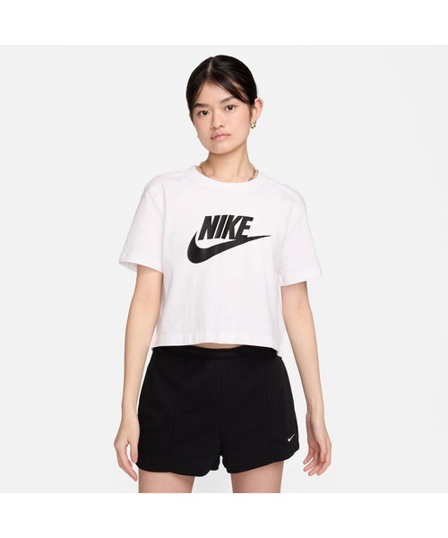 NIKE tシャツ ナイキ エッセンシャル クロップ アイコン