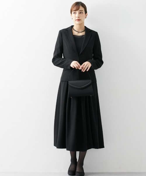 【新品】17号 ソワールベニール　ワンピースセットアップ　高級礼服　大きいサイズ ソワールベニール 東京ソワール 冠婚葬祭 ロングワンピース