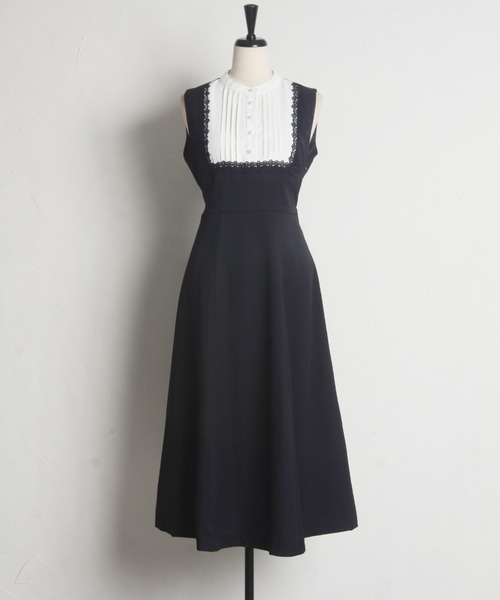 tocco closet（トッコ クローゼット） ワンピース ヨークレース切替