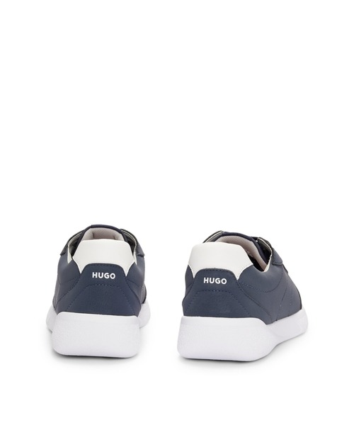 Hugo Boss レースアップスニーカー HUGO スニーカー HUGOロゴディテール ヌバック レースアップ