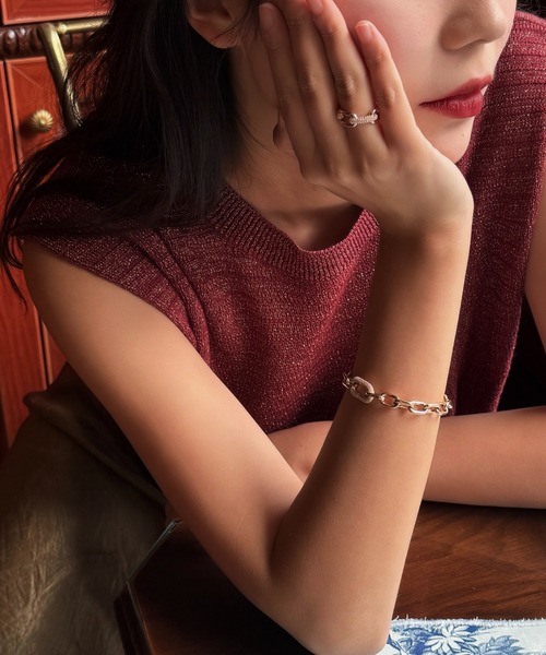 Daniel Wellington 指輪 リング CRYSTAL LINK RING レディース