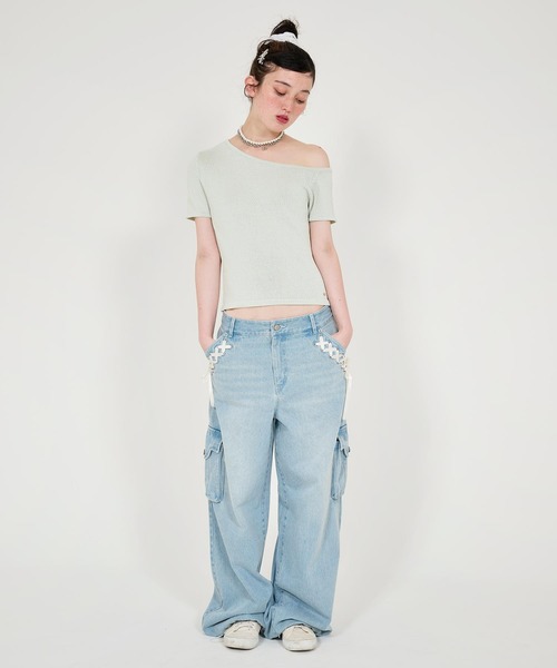 限定ノベルティ オフショルTシャツ TINA：JOJUN オフショルナンバーTシャツ | Leina | TINA：JOJUN