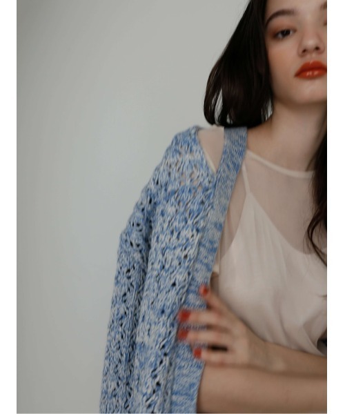 Katrin TOKYO カーディガン cut-out knit cardigan レディース