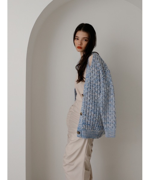 Katrin TOKYO カーディガン cut-out knit cardigan レディース