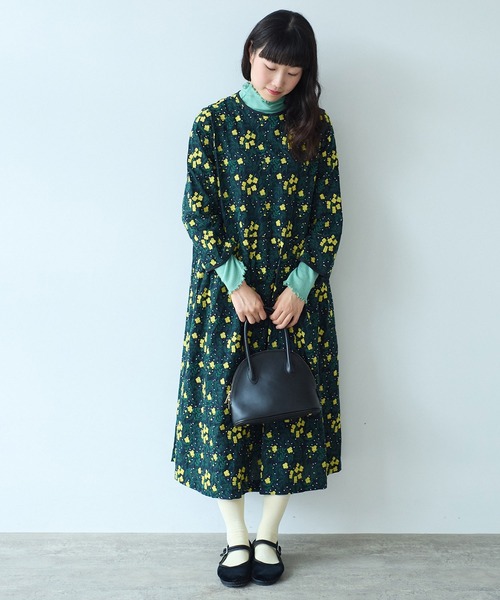bulle de savon ワンピース 菜の花刺繍 : ZOZOTOWN Yahoo!店