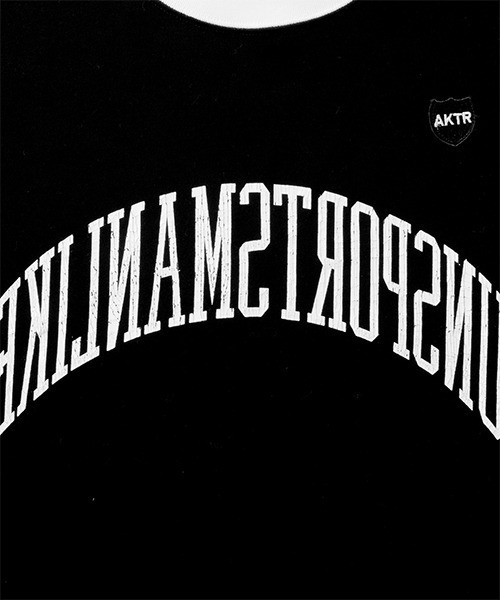 tシャツ AKTR SPORTSMANLIKE RINGER TEE（アクター スポーツマン