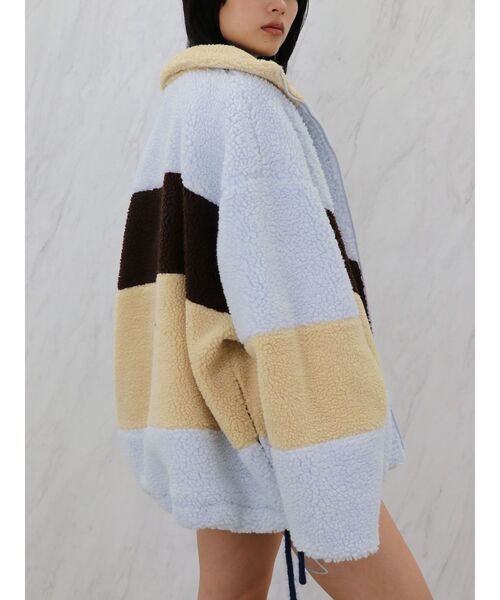 jouetie ファーカラーボンバージャケット jouetie（ジュエティ）の「ファーカラーボンバージャケット