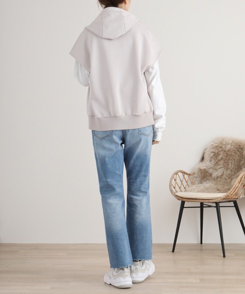 EGLANTINE パーカー Eglantine ダンボールジップベスト