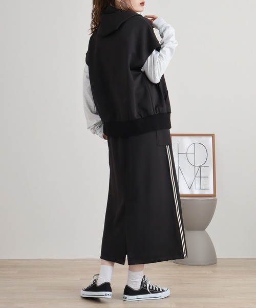 パーカー Eglantine ダンボールジップベスト  セットアップ可能 レディース EGLANTINE パーカー Eglantine ダンボールジップベスト
