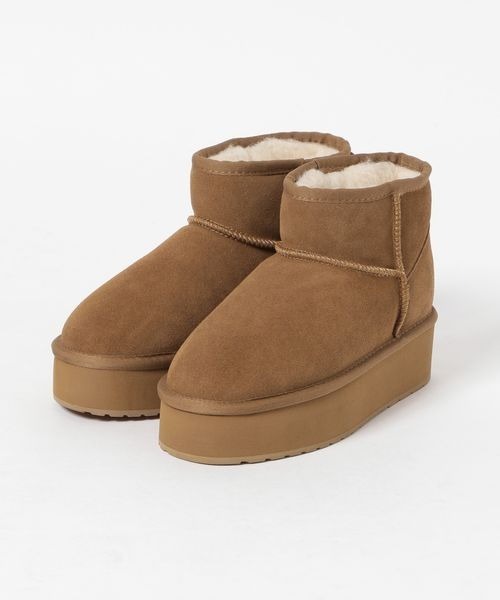 JEANASIS ブーツ 「EMU Australia」PLATFORM MICRO WOOL/202290