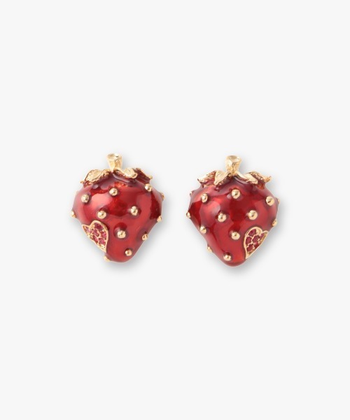 ANNA SUI アナスイ★いちごモチーフピアス★2025年今季もの★即完売品 ANNA SUI ピアス いちごモチーフ ピアス レディース : ZOZOTOWN