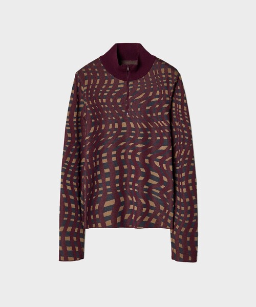 tシャツ 「DWS」フロントジップタイトカットソー レディース