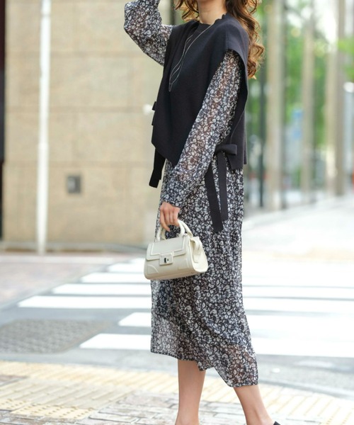 本日限定割引【usaato うさと】パフスリーブ ロングワンピース　サイズ6 本日限定割引【usaato うさと】パフスリーブ ロングワンピース サイズ6