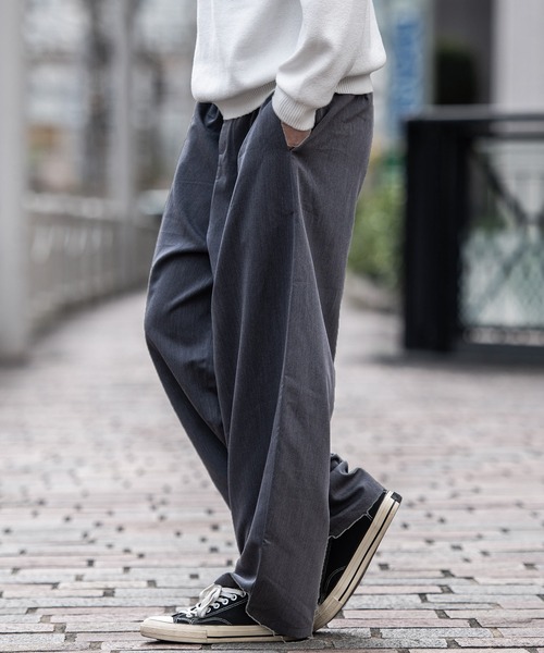SILVER BULLET（シルバーバレット） ワイドパンツ スラックス