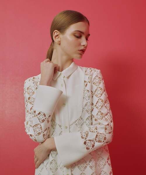 LOULOU WILLOUGHBY サークルケミカルワンピース 