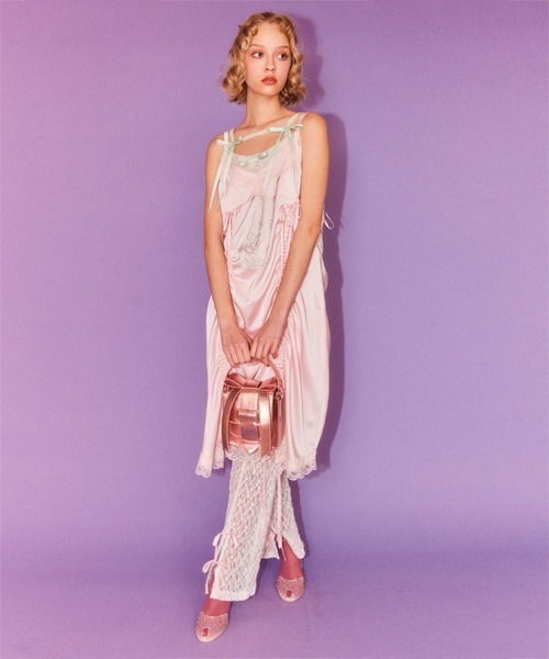 ショルダーバッグ バッグ ADORABLE CANDY RIBBON SHOULDER バッグ レディース | Candy Stripper | 20