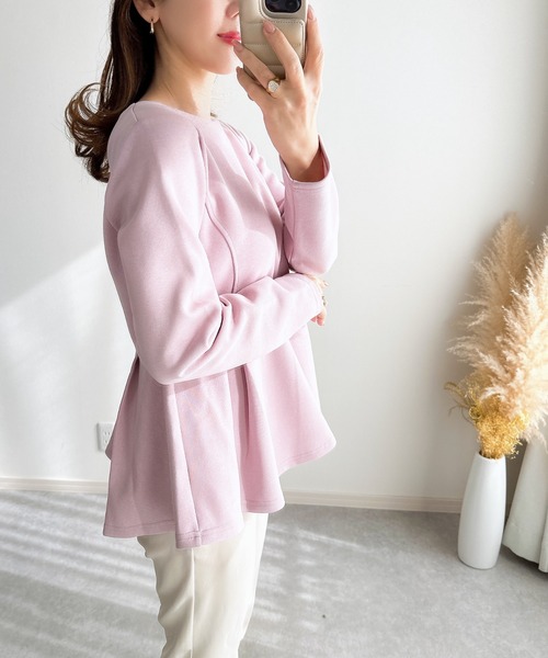 &. NOSTALGIA（ノスタルジア） tシャツ 「ZOZO限定」ポンチペプラム