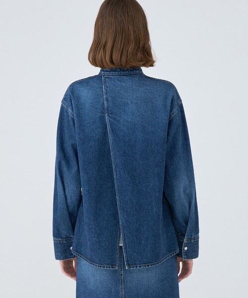 MACPHEE デニムジャケット gジャン コットンデニム シャツブルゾン 