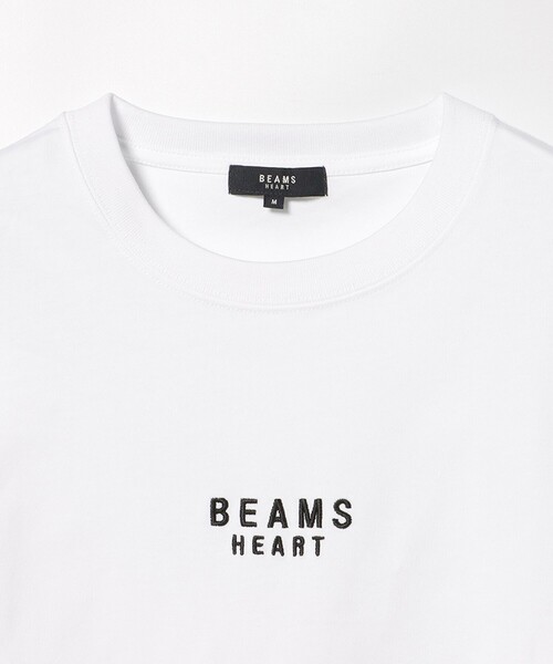 BEAMS HEART ビームスハート　コットン　リブ長袖Uネック　S BEAMS HEART（ビームス ハート） tシャツ 「ユニセックス」BEAMS HEART