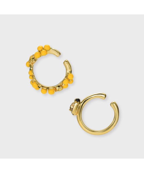 【VENDOME BOUTIQUE】即対応 ミモザ イヤーカフ ２点セット ミモザ イヤーカフ 2点セット（VBRE5100H_Y2）｜イヤーカフ