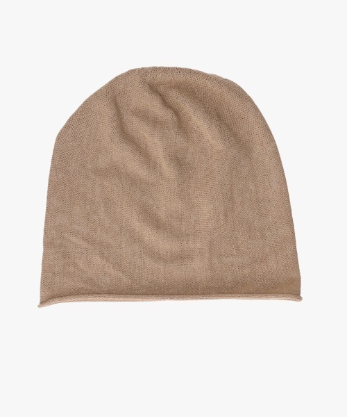 yoli  knit cap  ニット帽　ライトグレー アクリル ニットキャップ 秋冬 ライトグレー 帽子 無地 ニット帽