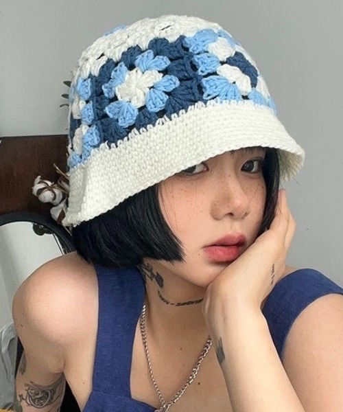 LADY LIKE ニット帽 ニットキャップ 「春夏新作」カラフル