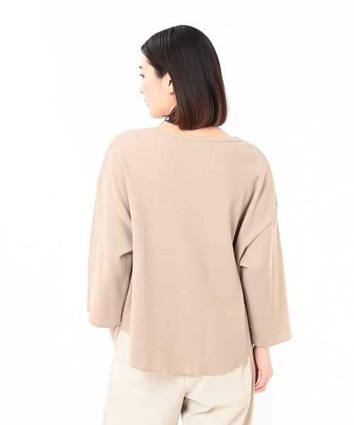 tシャツ ワッフルロングスリーブTシャツ　長袖 レディース New Balance tシャツ ワッフルロングスリーブTシャツ レディース