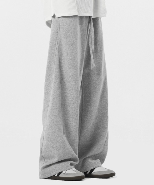 メンズ ロープ付き ワイドレッグ シミターパンツ カジュアル CALIFORNIA OUTFITTERS スウェットパンツ ジャージ 3-3A34