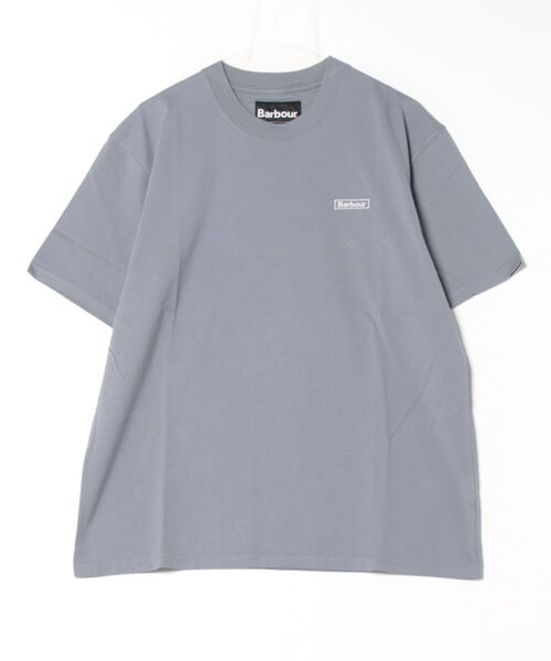 Tシャツ・カットソー Barbour FW24 T-SHIRT WITH LOGO (BRTEE0018 UT2890623) Barbour x Baracuta Archive Men's T-Shirt Verde BRTEE0018