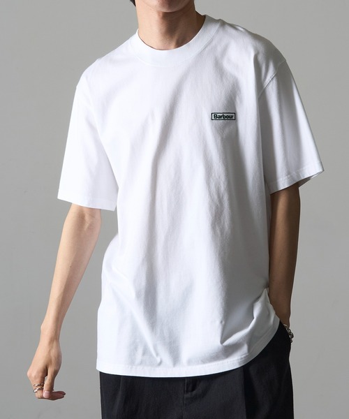 BARBOUR WALTON EMBROIDERED OS FIT Tシャツ Barbour（バブアー） tシャツ 「Barbour」barbour walton embroidered