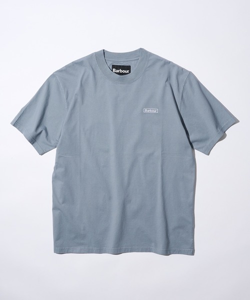 BARBOUR WALTON EMBROIDERED OS FIT Tシャツ Barbour（バブアー） tシャツ 「Barbour」barbour walton embroidered