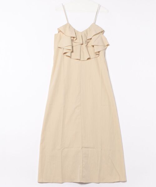 【関税込】CHLOE ★ ラミー ミディワンピース ラッフル付き セール】ラッフルキャミワンピース（ワンピース）｜La boutique