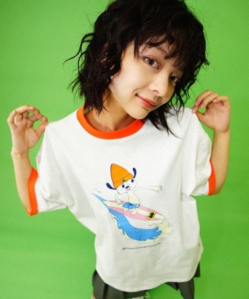 L.H.P tシャツ Parappa The Rapper/パラッパラッパー/プリント
