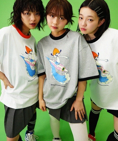 L.H.P tシャツ Parappa The Rapper/パラッパラッパー/プリント
