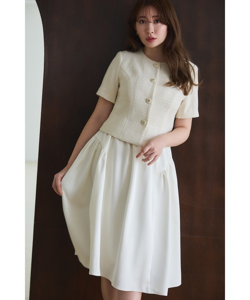 Her lip to スカート Satin Volume Midi Skirt : ZOZOTOWN Yahoo!店