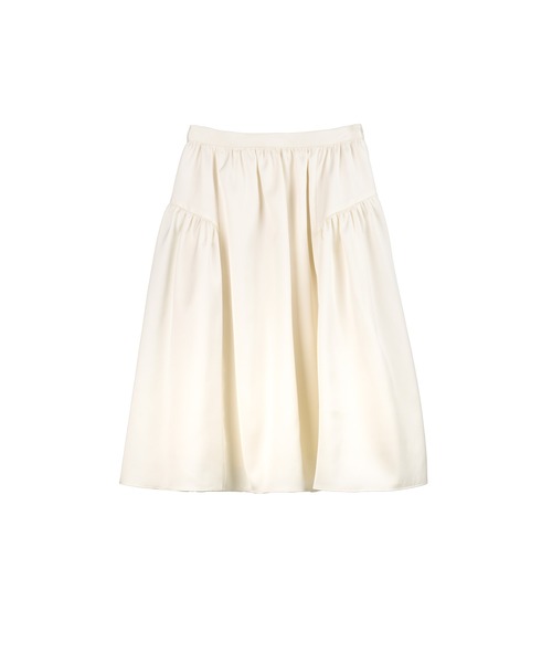 【タグ付き】herlipto Saint-Michel Volume Skirt Her lip to スカート Satin Volume Midi Skirt : ZOZOTOWN Yahoo!店