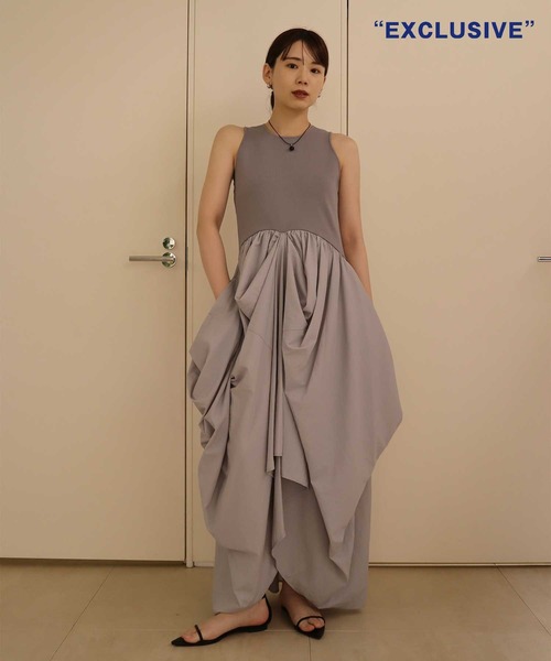 c*D様 新品未使用　ローレン　louren pleats long onepi c*D様 新品未使用 ローレン louren pleats long onepi - メルカリ