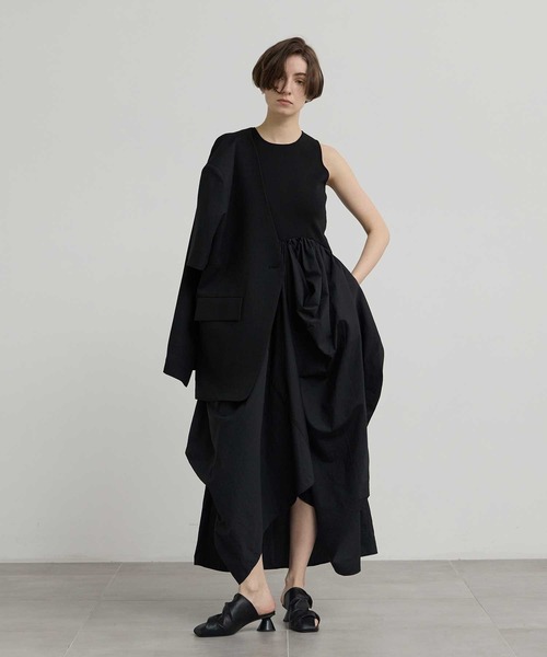 ワンピース louren docking cocoon dress ZOZOTOWN限定》【Louren/ローレン】別注 docking cocoon dress