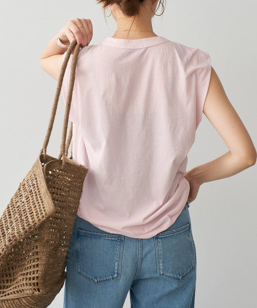 タンクトップ ノースリーブ ATON/エイトン FRESCA CIRCULAR RIB TANK TOP タンクトップ KRAGGM0117 レディー 20241031_aton_39_018_1024x.jpg