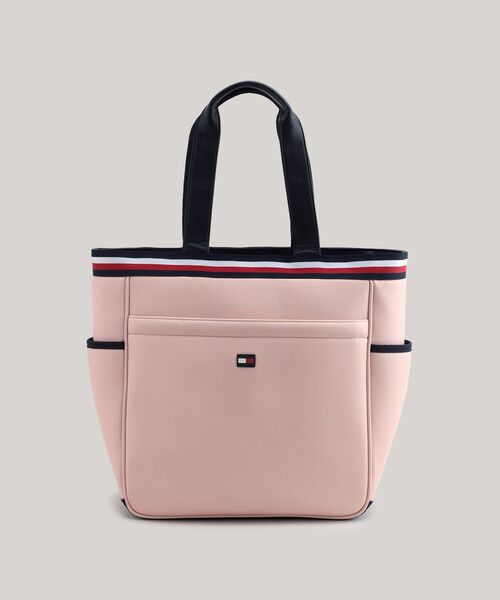 TOMMY HILFIGER ショルダーバッグ GOLF ラウンドロゴトート
